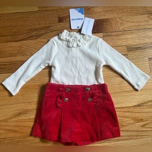 Baby 6 month tops and bottom set ☆ Christmas